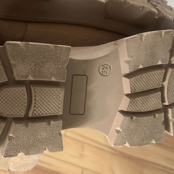 Suede and Leather Aqua Lug Chelsea Boots - Picture 3 of 3